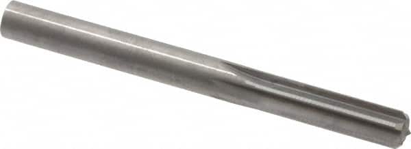 Hertel - 0.335" Solid Carbide 6 Flute Chucking Reamer - Straight Flute, 0.335" Straight Shank, 1-1/4" Flute Length, 3-1/2" OAL - Exact Tooling