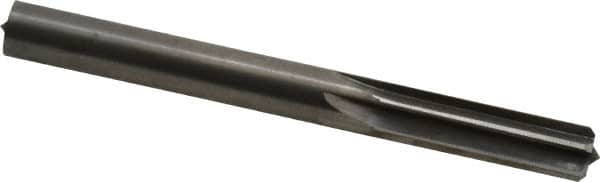 Hertel - 0.34" Solid Carbide 6 Flute Chucking Reamer - Straight Flute, 0.34" Straight Shank, 1-1/4" Flute Length, 3-1/2" OAL - Exact Tooling