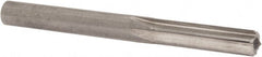 Hertel - 11/32" Solid Carbide 6 Flute Chucking Reamer - Straight Flute, 11/32" Straight Shank, 1-1/4" Flute Length, 3-1/2" OAL - Exact Tooling