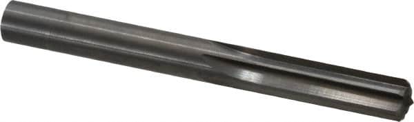 Hertel - 0.361" Solid Carbide 6 Flute Chucking Reamer - Straight Flute, 0.361" Straight Shank, 1-1/4" Flute Length, 3-1/2" OAL - Exact Tooling