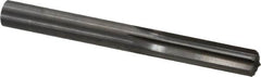 Hertel - 0.361" Solid Carbide 6 Flute Chucking Reamer - Straight Flute, 0.361" Straight Shank, 1-1/4" Flute Length, 3-1/2" OAL - Exact Tooling