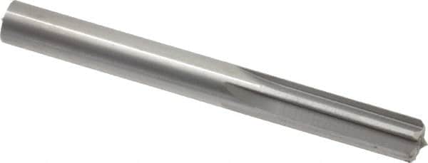 Hertel - 0.363" Solid Carbide 6 Flute Chucking Reamer - Straight Flute, 0.363" Straight Shank, 1-1/4" Flute Length, 3-1/2" OAL - Exact Tooling