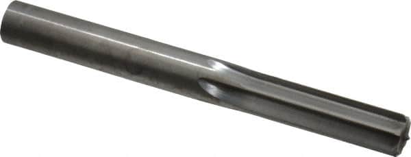 Hertel - 0.435" Solid Carbide 6 Flute Chucking Reamer - Straight Flute, 0.435" Straight Shank, 1-3/8" Flute Length, 4" OAL - Exact Tooling