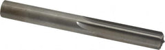Hertel - 0.439" Solid Carbide 6 Flute Chucking Reamer - Straight Flute, 0.439" Straight Shank, 1-3/8" Flute Length, 4" OAL - Exact Tooling