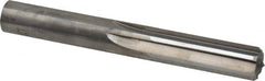 Hertel - 1/2" Solid Carbide 6 Flute Chucking Reamer - Straight Flute, 1/2" Straight Shank, 1-1/2" Flute Length, 4" OAL - Exact Tooling