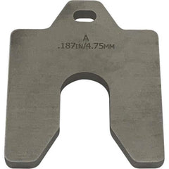 Maudlin Products - Metal Shim Stock Type: Slotted Shim Material: Stainless Steel - Exact Tooling