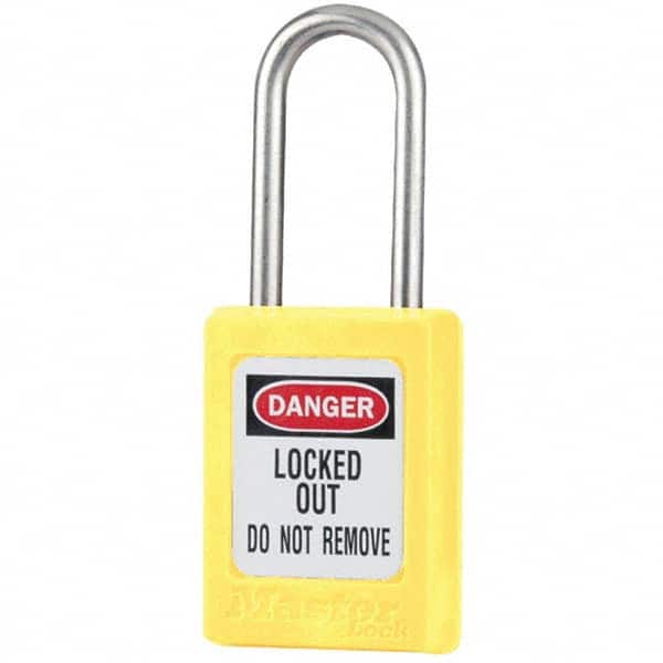 Master Lock - Lockout Padlocks Key Type: Keyed Different Key Retaining: NonRetaining Key - Exact Tooling