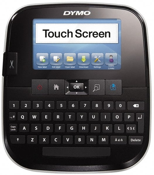 Dymo - Handheld/PC Printer/Office Label Maker - 180 DPI Resolution, 9.312" Wide x 9.31" Long - Exact Tooling