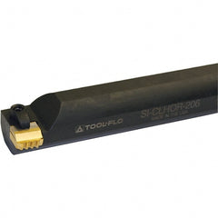 Tool-Flo - Internal Thread, Right Hand Cut, 2-1/2" Shank Width x 2-1/2" Shank Height Indexable Threading Toolholder - 14" OAL, CR-5B1-4I, CR-5B75-4I, CR-8B75-4I Insert Compatibility, SI-CLHO Toolholder - Exact Tooling