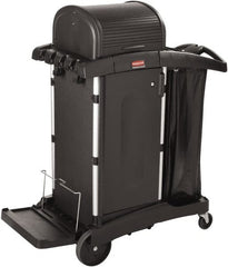 Rubbermaid - Aluminum & Structural Web Plastic Janitor Cart - 22" Width - Exact Tooling