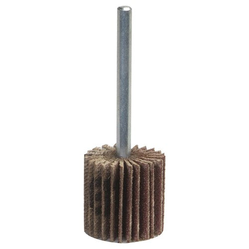 1 1/2″ × 1″ × 1/4″ Super Finish Flap Wheel 320 Grit Aluminum Oxide - Exact Tooling