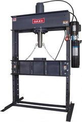 Dake - 50 Ton Hydraulic Shop Press - 16 Inch Stroke, 2 HP, Single Phase - Exact Tooling