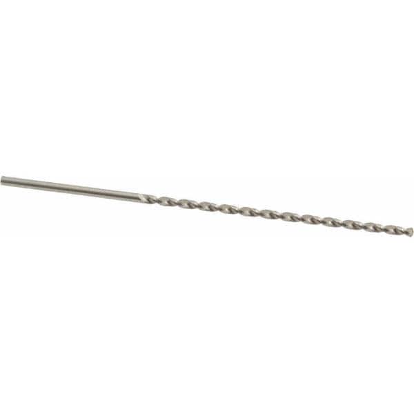 Accupro - #49 130° Parabolic Flute Vanadium High Speed Steel Taper Length Drill Bit - Exact Tooling