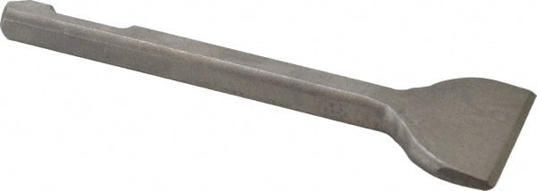Ingersoll-Rand - 2" Head Width, 7" OAL, 1/2" Shank Diam, Scaling Chisel - CP Shank, Steel - Exact Tooling
