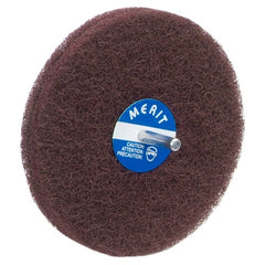 5″ × 1/2″ with 1/4″ Spindle Non-Woven Spindle - Mounted Disc Medium Grit Aluminum Oxide - Exact Tooling