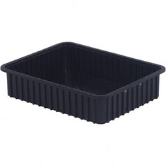 LEWISBins+ - 17-3/8" Wide x 5" High, Black Bin Divider Box - Use with DV1750 Short, DV2250 Long - Exact Tooling