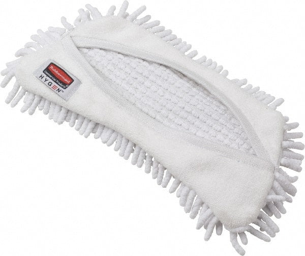 Rubbermaid - 226.06mm Long x 149.86mm Wide Microfiber Dust Mop Head - White - Exact Tooling