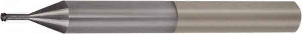 Vargus - M6x1 ISO, 0.189" Cutting Diam, 5 Flute, Solid Carbide Helical Flute Thread Mill - Internal Thread, 0.768" LOC, 3" OAL, 1/4" Shank Diam - Exact Tooling