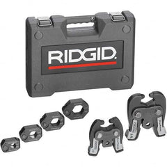 Ridgid - Presser Replacement Jaws Type: Press Ring Kit Jaw Size Range: 1/2" to 1-1/4" (Inch) - Exact Tooling