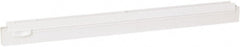 Vikan - 20" Rubber Blade Squeegee Refill - Double Edge, White, Plastic Holder - Exact Tooling