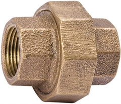 Value Collection - Class 125, 1/2" Internal Pipe, Red Brass Union - NPT - Exact Tooling