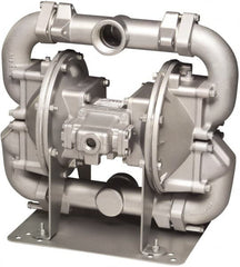 SandPIPER - Air Operated Diaphragm Pump - Buna Diaphragm, Aluminum Housing - Exact Tooling