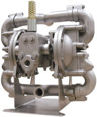 SandPIPER - Air Operated Diaphragm Pump - EPDM Diaphragm, Stainless Steel Housing - Exact Tooling