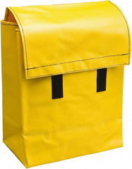 Allegro - Full Face Mask Face Shield Storage Bag - Nylon & Vinyl-Coated Fabric, 5" Long x 9" Wide, 500 Cu In Capacity - Exact Tooling