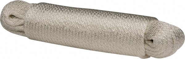 Value Collection - 100' Max Length Nylon Solid Braid Rope - 3/8" Diam, 460 Lb Capacity - Exact Tooling