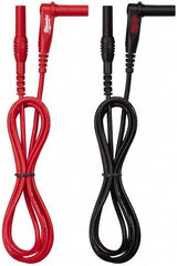 Milwaukee Tool - Black/Red Electrical Test Equipment Leads - Use with Clamp Meters, Digital Multimeters, Forsk Meters - Exact Tooling
