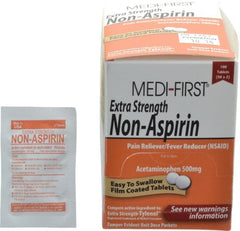 Medique - Medi-First Extra-Strength Non-Aspirin Tablets - Headache & Pain Relief - Exact Tooling