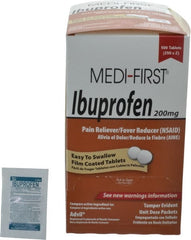Medique - Medi-First Ibuprofen Tablets - Headache & Pain Relief - Exact Tooling