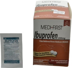 Medique - Medi-First Ibuprofen Tablets - Headache & Pain Relief - Exact Tooling
