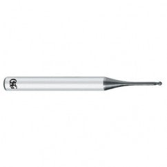 1mm x 4mm x 0.8mm x 45mm 2Fl Carbide Ball OSG EXOCARB® WXS® End Mill-WXS - Exact Tooling