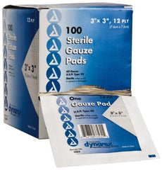 Medique - 3" Long x 3" Wide, General Purpose Pad - Gauze Bandage - Exact Tooling