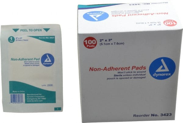 Medique - 3" Long x 2" Wide, General Purpose Pad - Exact Tooling