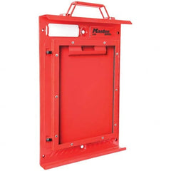 Master Lock - Group Lockout Boxes Portable or Wall Mount: Wall Mount Maximum Number of Padlocks: 0 - Exact Tooling