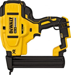 DeWALT - 1/4" Crown, 18 Gauge, 100 Staple Capacity Power Stapler - Exact Tooling