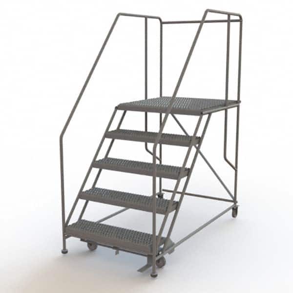 TRI-ARC - Rolling & Wall Mounted Ladders & Platforms Type: Rolling Work Platform Style: Steel Work Platform - Exact Tooling