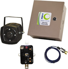 iO HVAC Controls - 1 or 3 Phase, 24 VAC, 0-2A Amp, 2 Max Fuse A, Air Conditioner Theft Alarm - 11" Wide x 11" Deep x 11" High, For Use with Condensing Unit - Exact Tooling