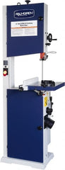 Palmgren - 15" Throat Capacity, Variable Speed Pulley Vertical Bandsaw - 45, 65, 90, 110, 155, 215, 3,000 SFPM, 1 hp, Single Phase - Exact Tooling