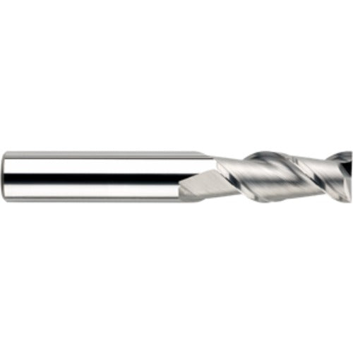 ‎1/4 End Mill 2FL .010R - SKI-CARB 1/4x3/8x3/8x2-1/2