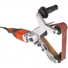 WALTER Surface Technologies - 4" Wheel Diam, 1,300 to 4,000 RPM, Corded Angle & Disc Grinder - 5/8-11 Spindle - Exact Tooling