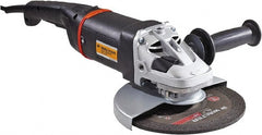 WALTER Surface Technologies - 9" Wheel Diam, 6,600 RPM, Corded Angle & Disc Grinder - 5/8-11 Spindle - Exact Tooling