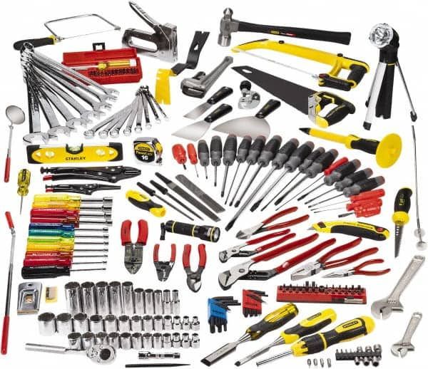 Proto - 233 Piece 3/8" Drive Master Tool Set - Comes in Roller Cabinet - Exact Tooling