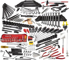 Proto - 199 Piece 1/4, 3/8 & 1/2" Drive Master Tool Set - Tools Only - Exact Tooling