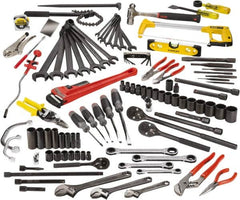 Proto - 107 Piece 1/2 & 3/8" Drive Master Tool Set - Comes in Top Chest - Exact Tooling
