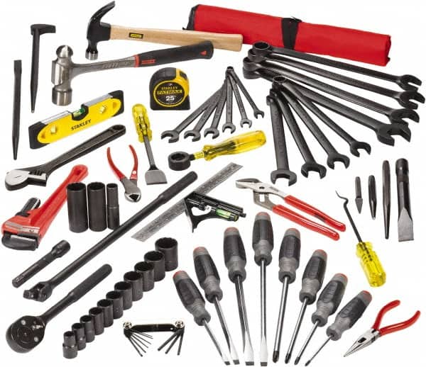 Proto - 67 Piece 1/4, 3/8, 1/2 & 3/4" Drive Master Tool Set - Comes in Top Chest - Exact Tooling