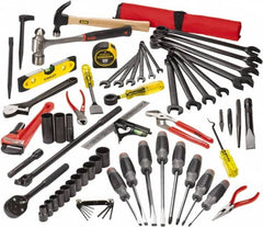 Proto - 67 Piece 1/4, 3/8, 1/2 & 3/4" Drive Master Tool Set - Comes in Top Chest - Exact Tooling
