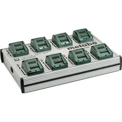 Metabo - 14.4/18/36 Volt, Lithium-Ion Power Tool Charger - 1 hr & 30 min to Charge, AC Wall Outlet Power Source - Exact Tooling